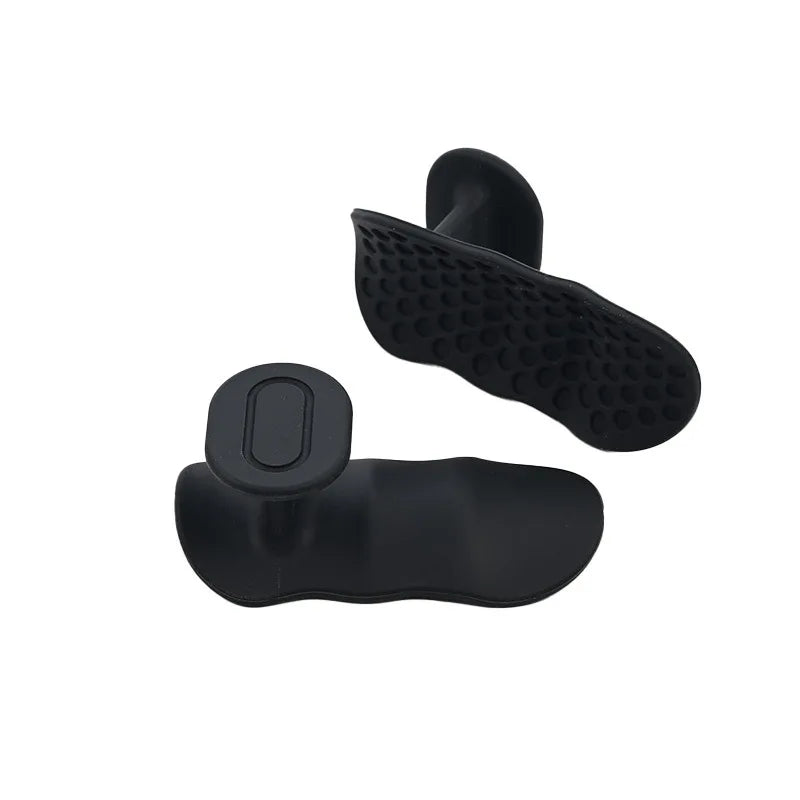 A Set of Silicone Gymnastics Grip Fingerless Fitness Gloves, Male and Female Pull Grip Cross Training Palm Grip Handle Protectio